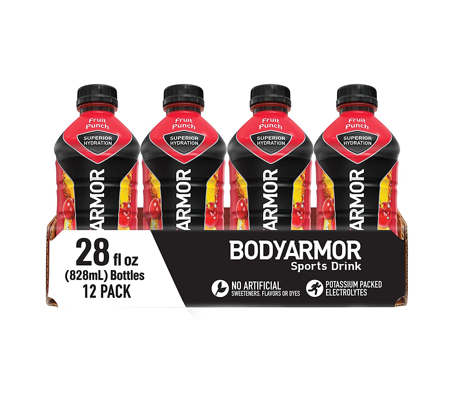BODYARMOR Sports Drink Sports Beverage, Blackout Berry, Natural Flavors With Vitamins, Potassium-Packed Electrolytes, Perfect For Athletes, 16 Fl Oz (Pack of 12) - Image 5